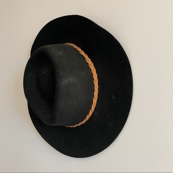 🆕️Merona Wide Brim Felt Fedora Hat - Picture 2 of 3
